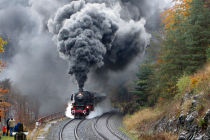 【图】蒸汽机车摄影作品合辑---烟尘往事