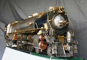 图片之 ALCO 哈德森蒸汽小火车模型