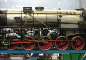 德国BR52蒸汽机车-二战战争机车